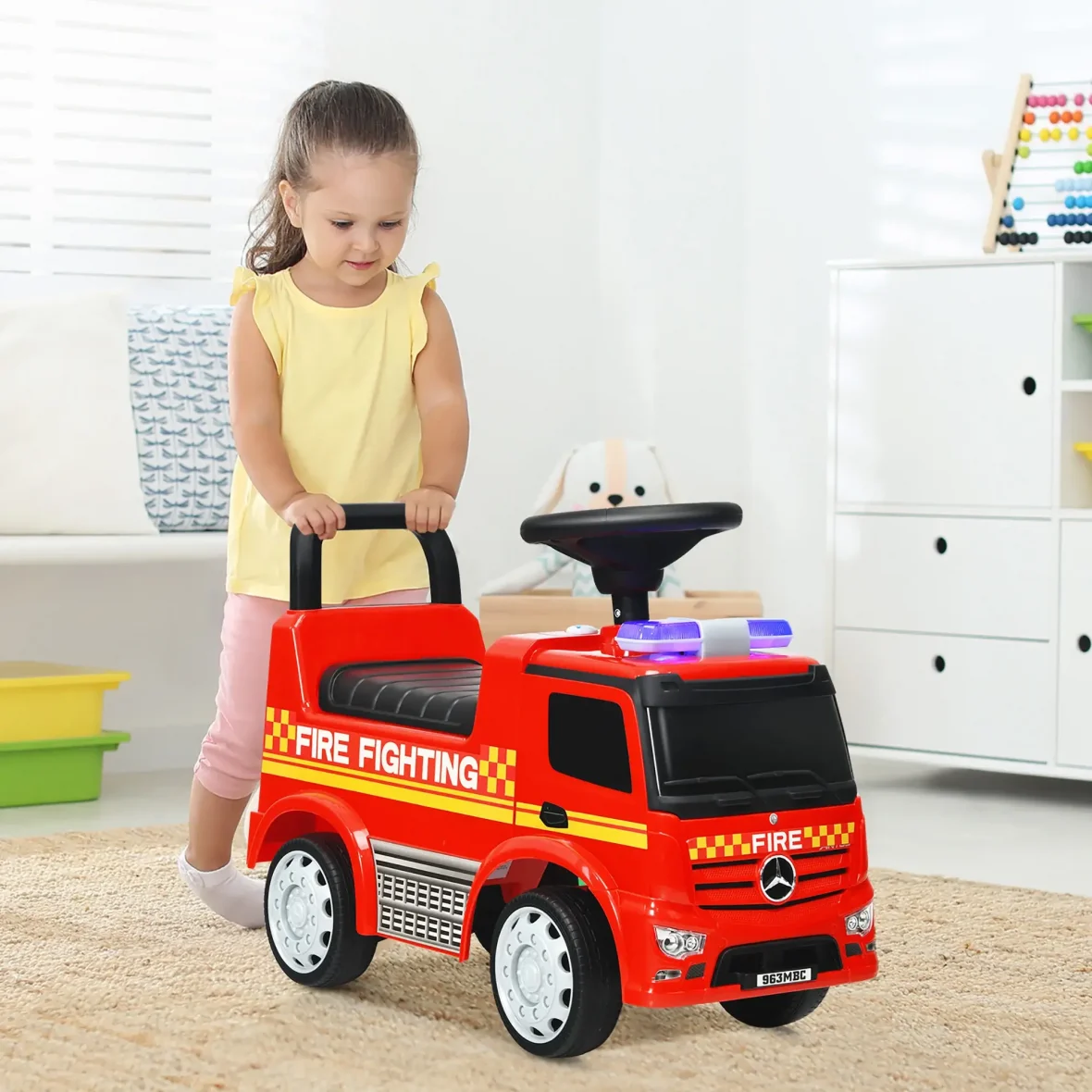 Avto poganjalec GASILSKI AVTO MERCEDEZ
